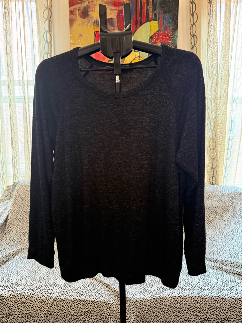Buffalo David Bitton Black Long Sleeve Crewneck Sweater